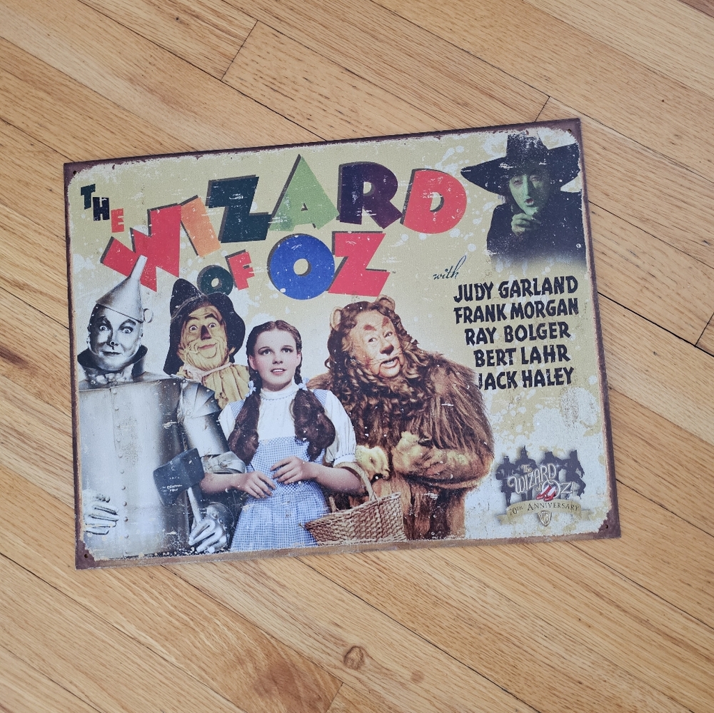 The Wizard of Oz 79th Anniversary Metal Wall Decor